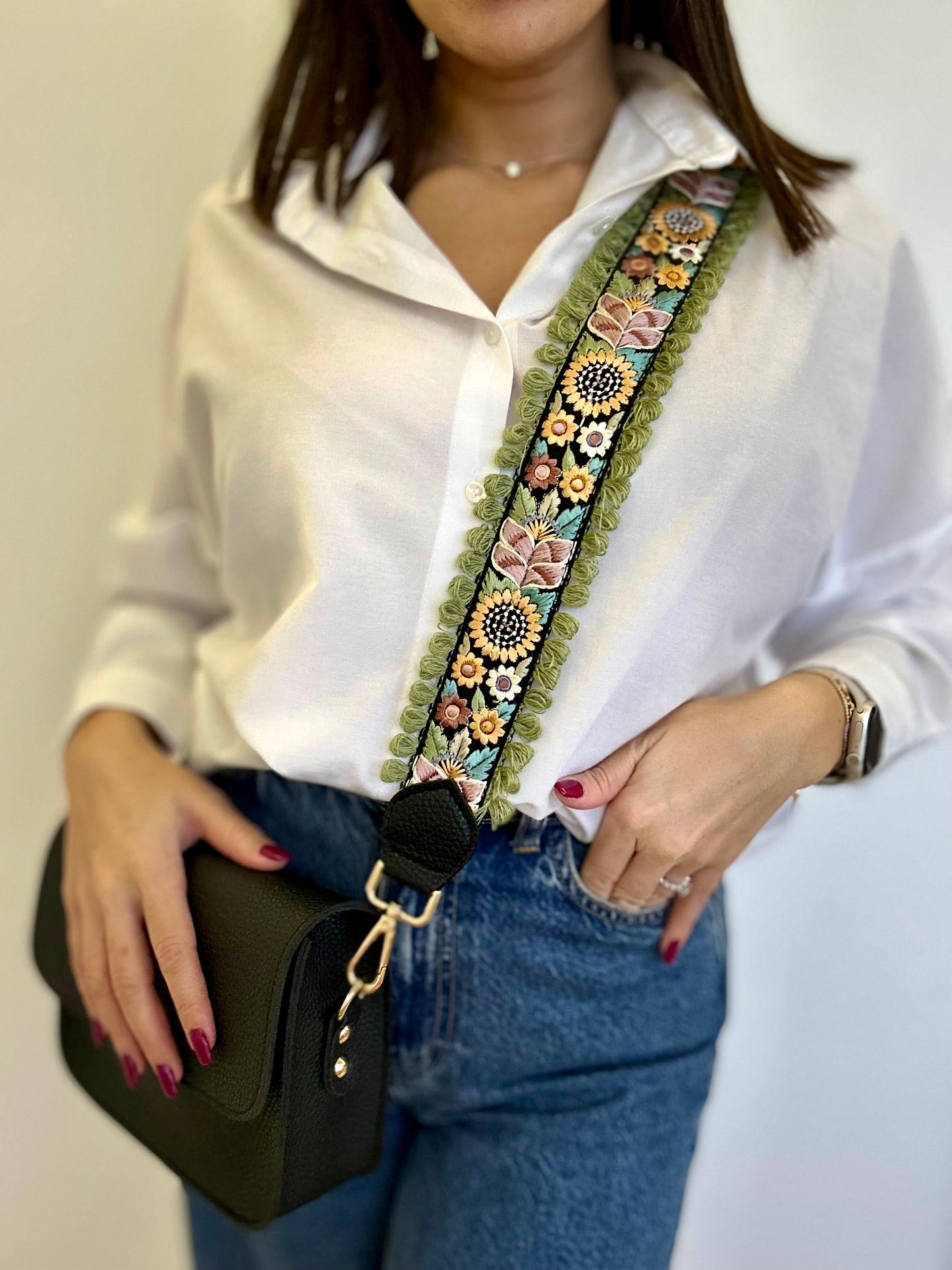 Boho Satin Vert