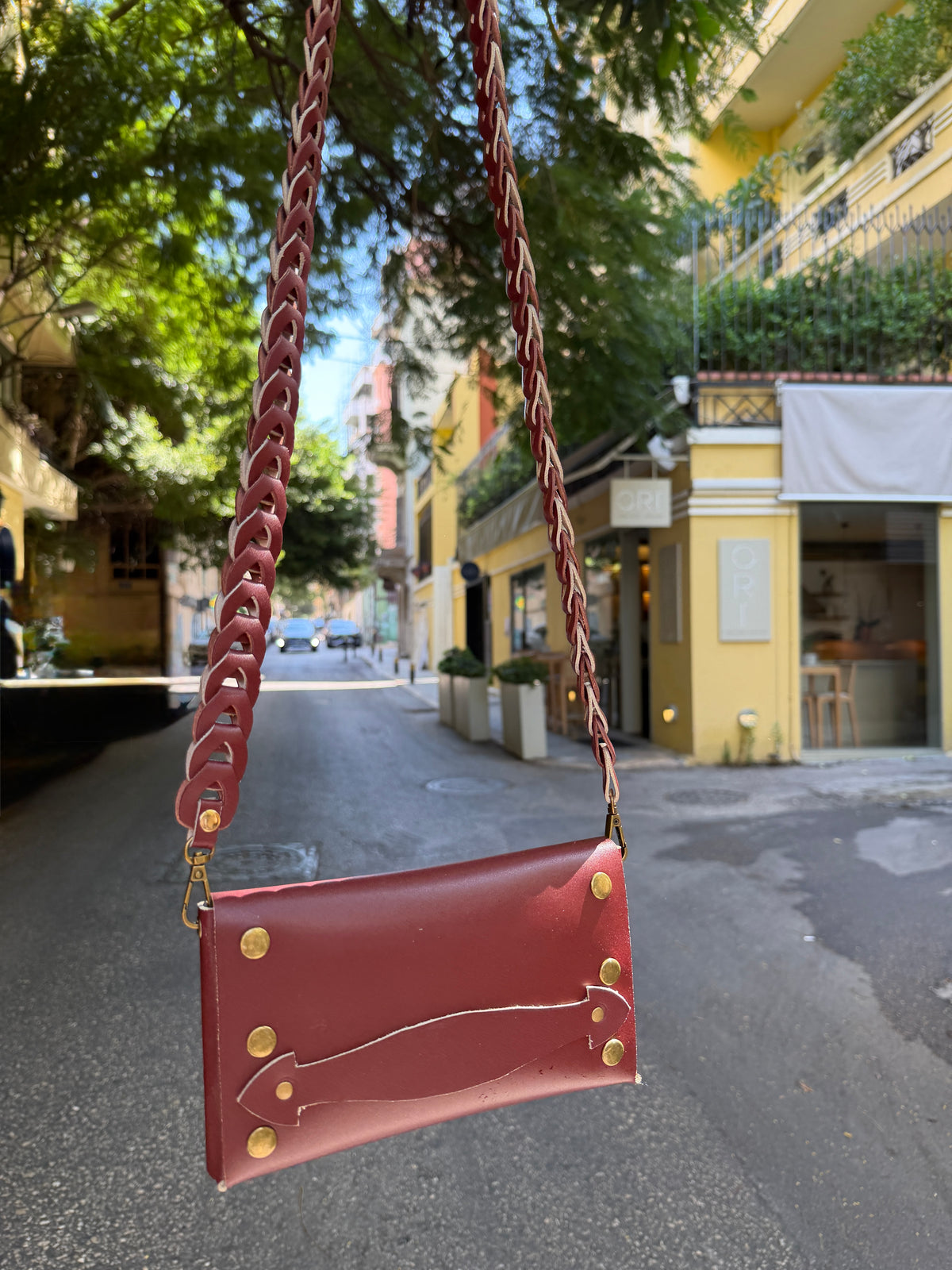 Foldable Bag - Burgundy