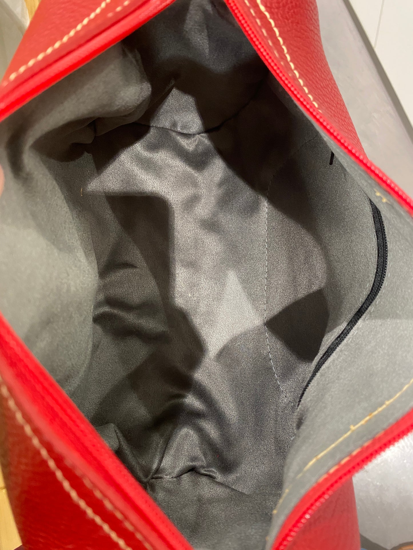 Red Duffle Bag+strap