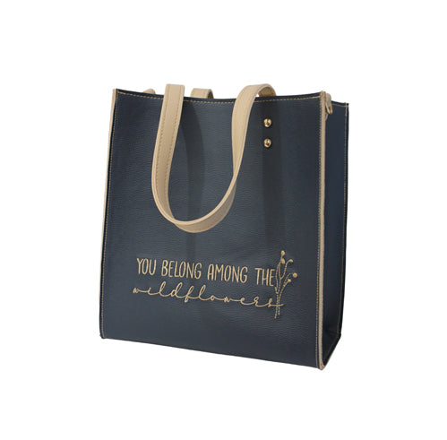 Navy Bloom Bag