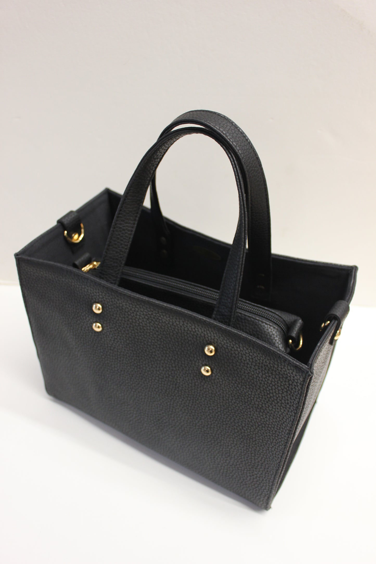 Medium Black Tote