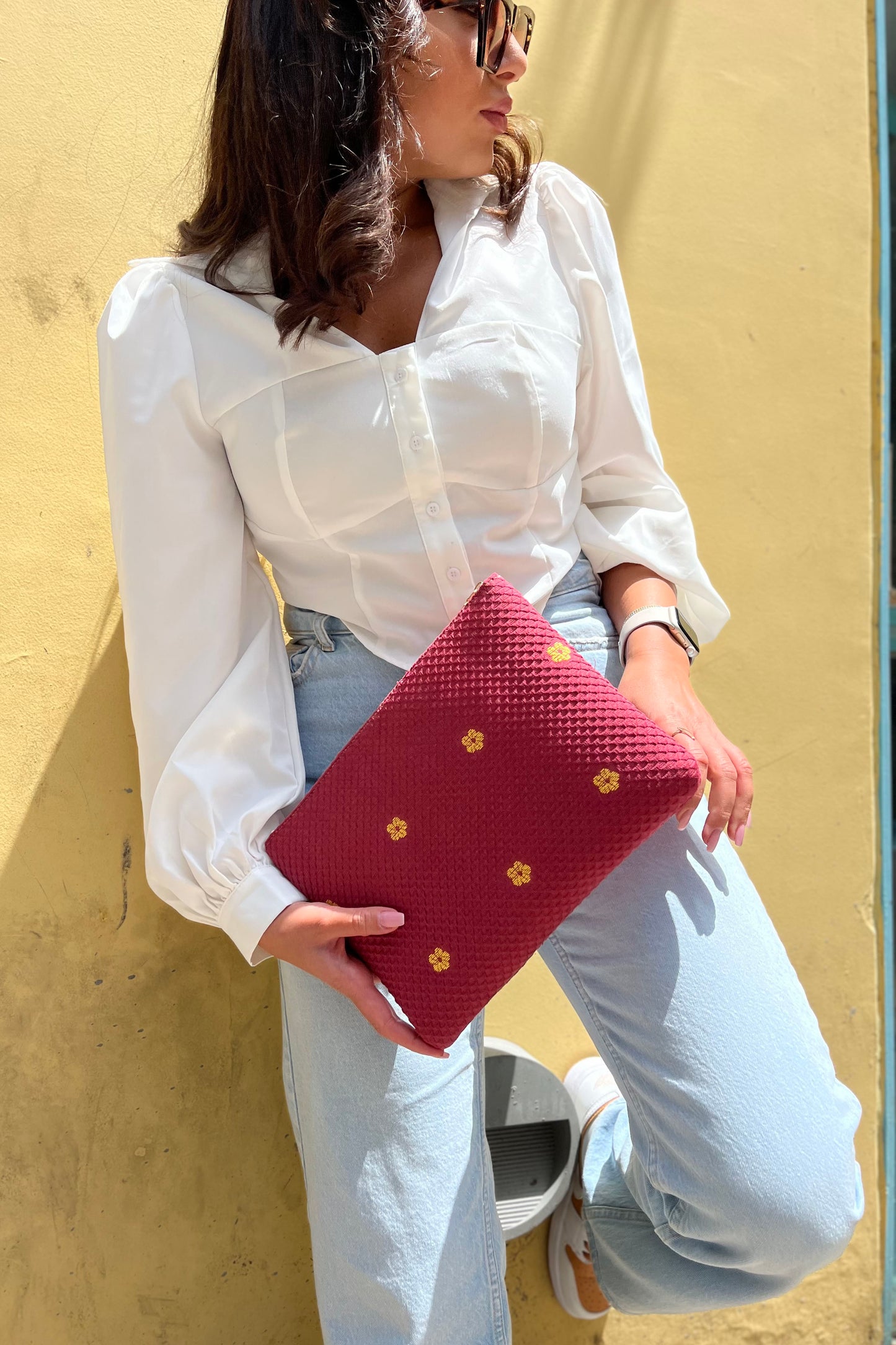 FIORI GIALLI POUCH