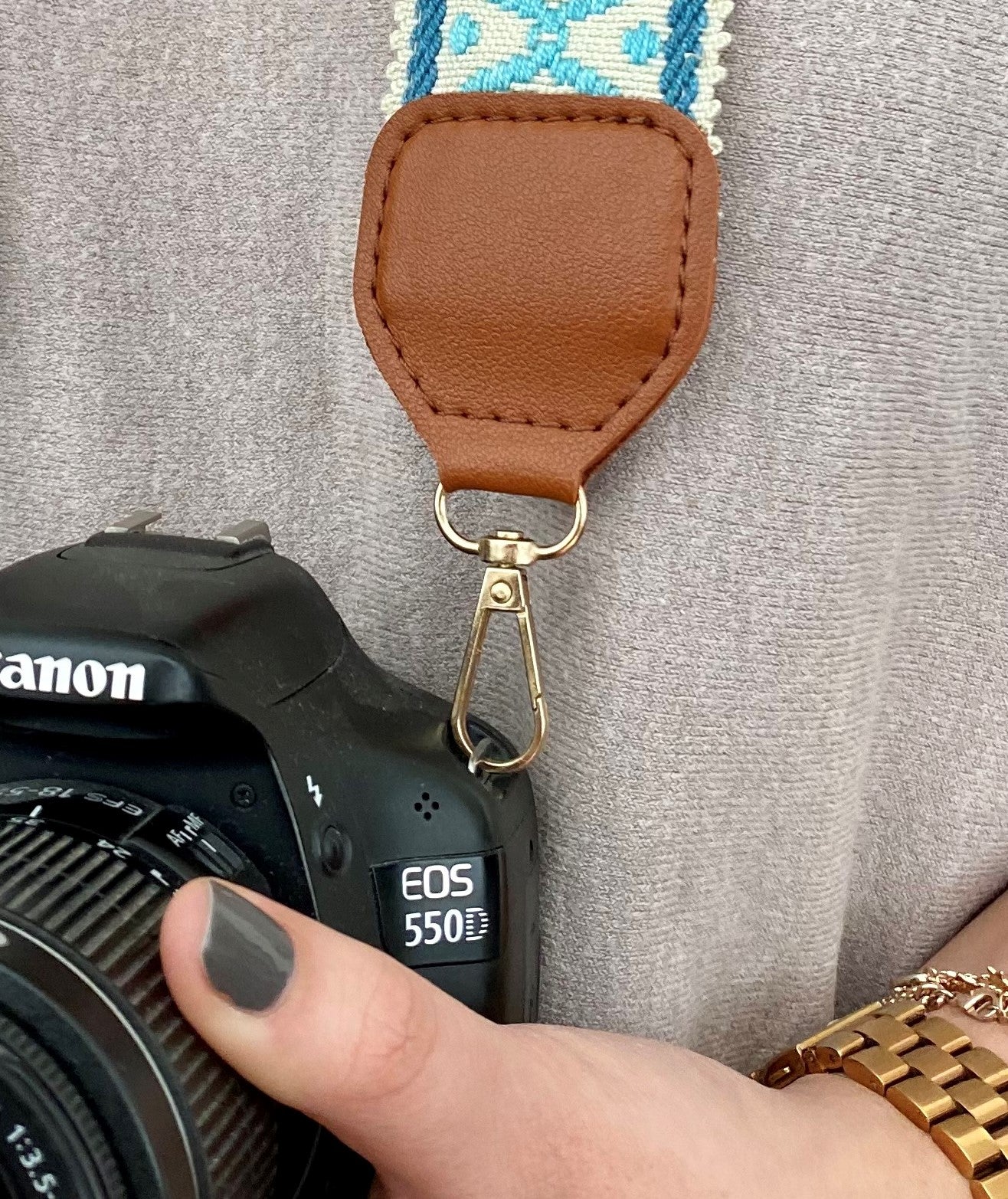Floral Camera Strap