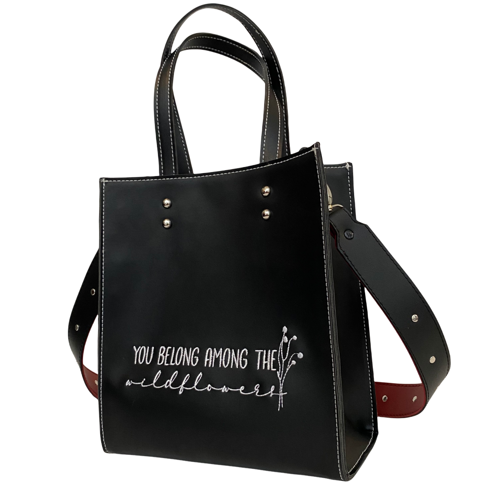 Black Bloom Bag