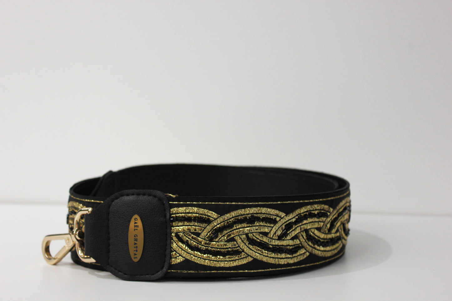 Beaded Gold strap