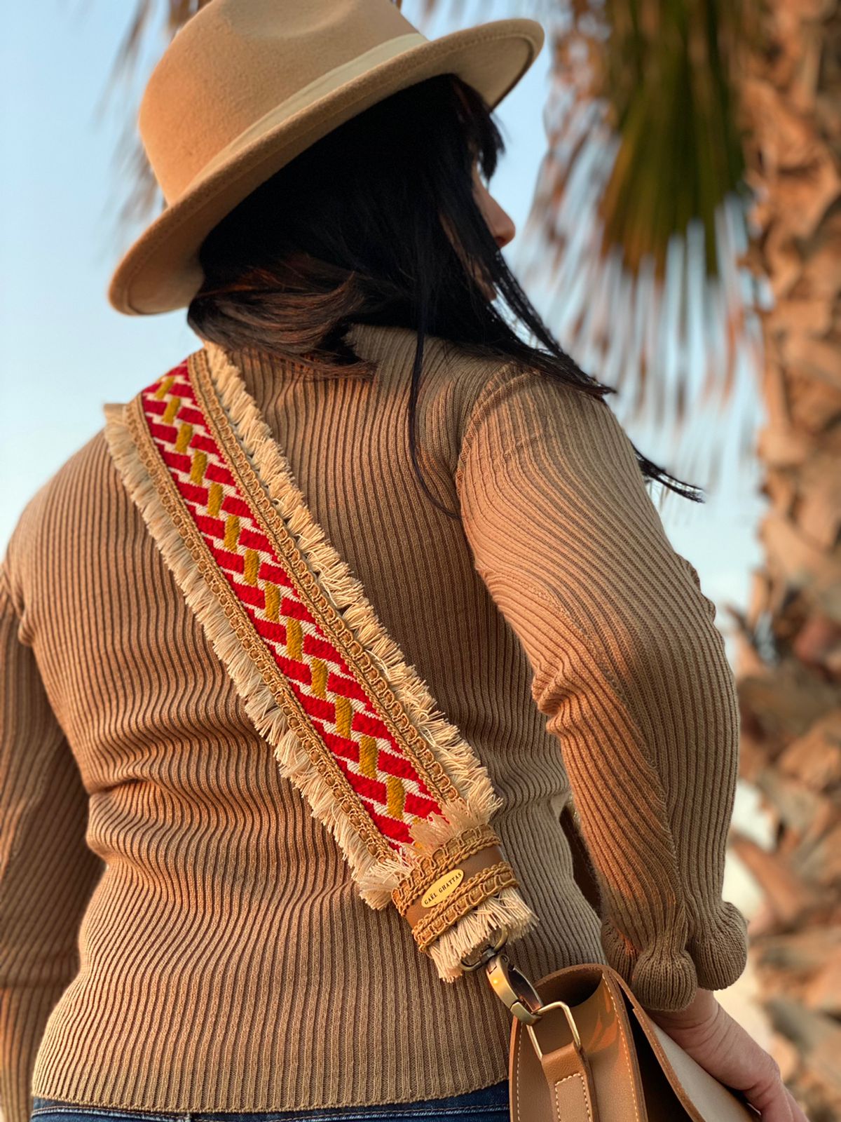 Red Statement Strap