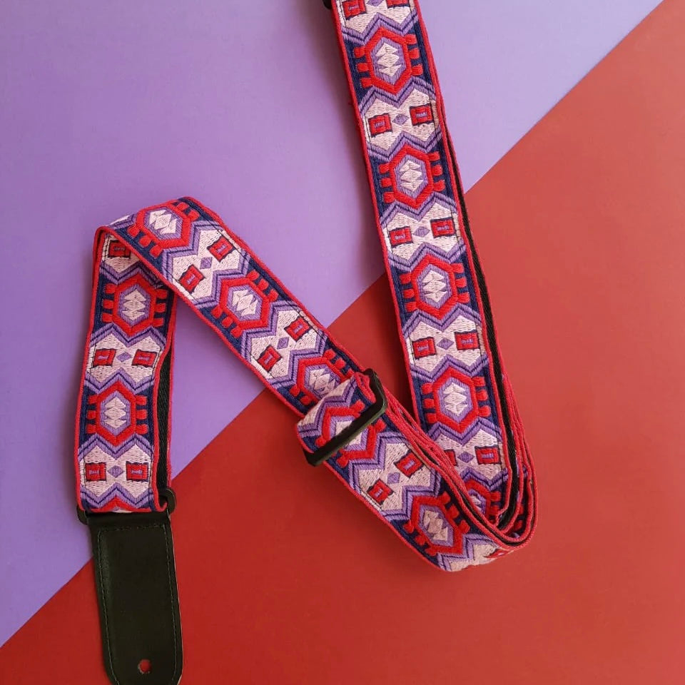 Ethnic Guitar Strap