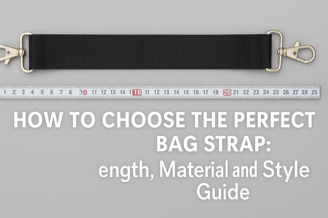 How to Choose the Perfect Bag Strap: Length, Material, and Style Guide