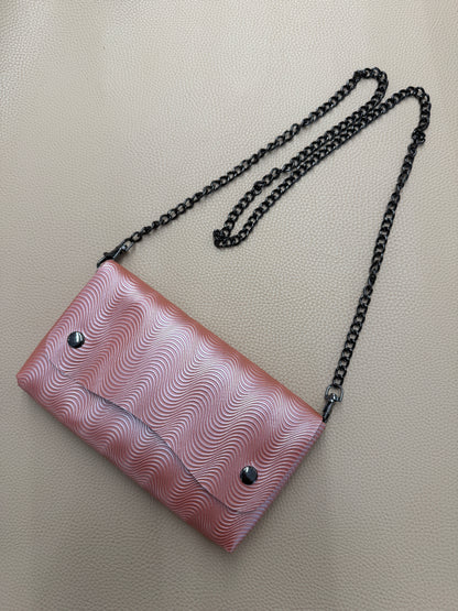 Foldable Bag - Wavy Pink