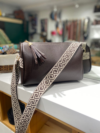 Burnt Brown Duffle Bag+ strap