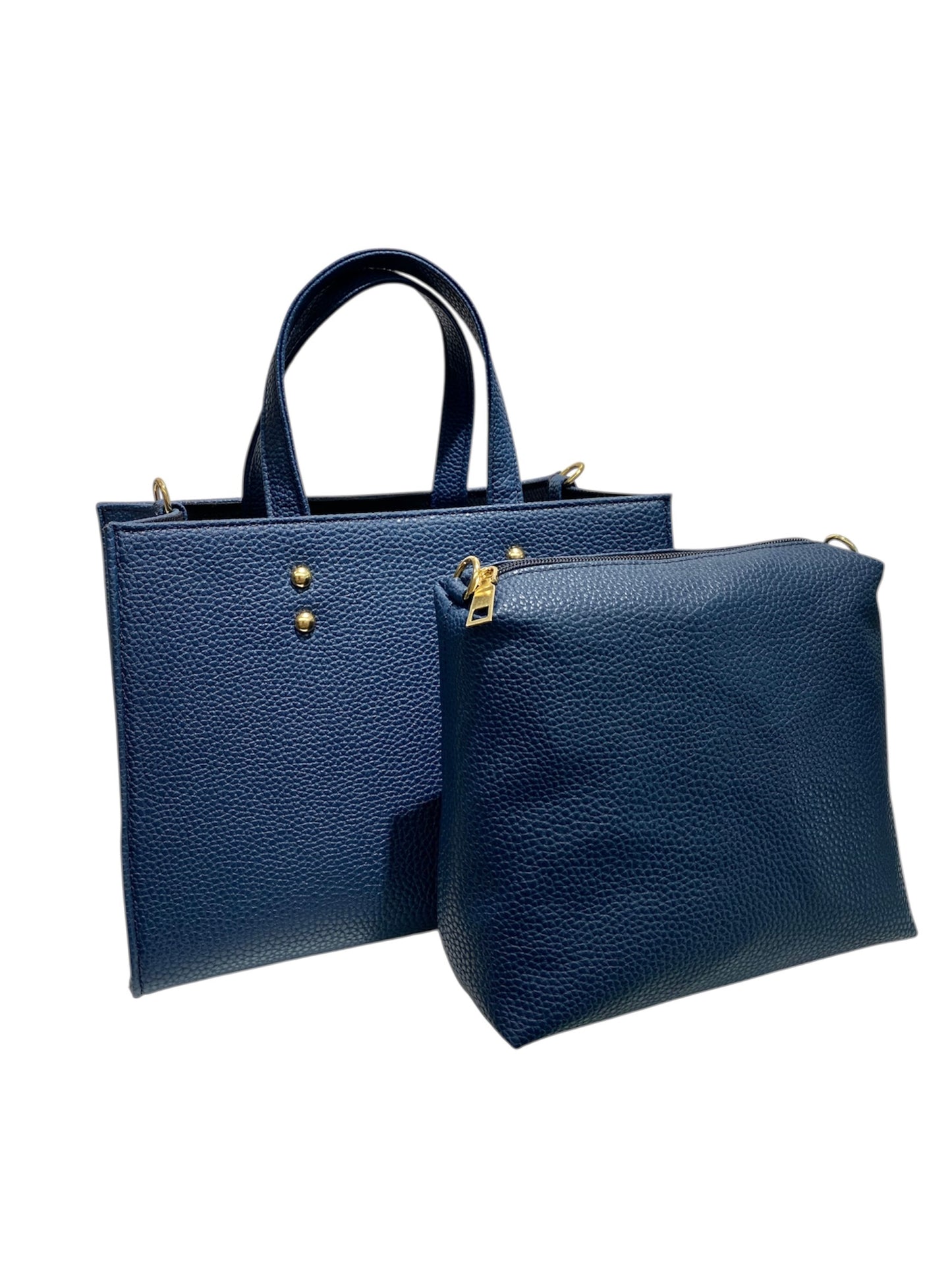 Medium Navy Tote