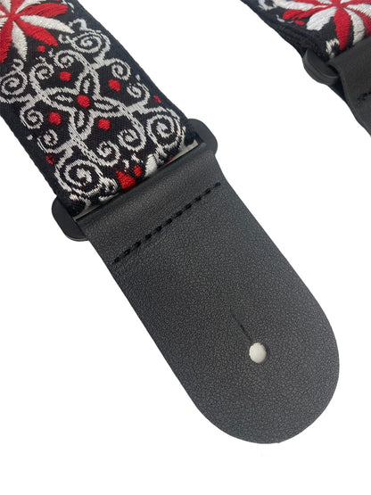 Floral Guitar Strap