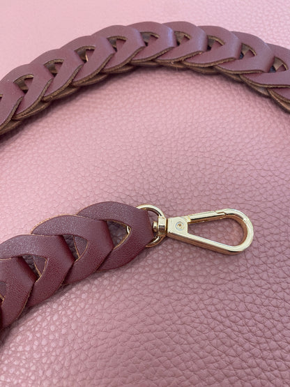 Leather Braided strap