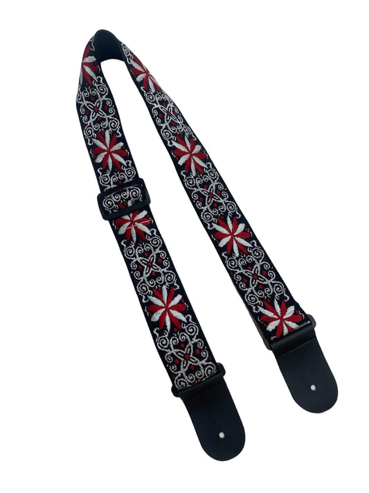 Floral Guitar Strap