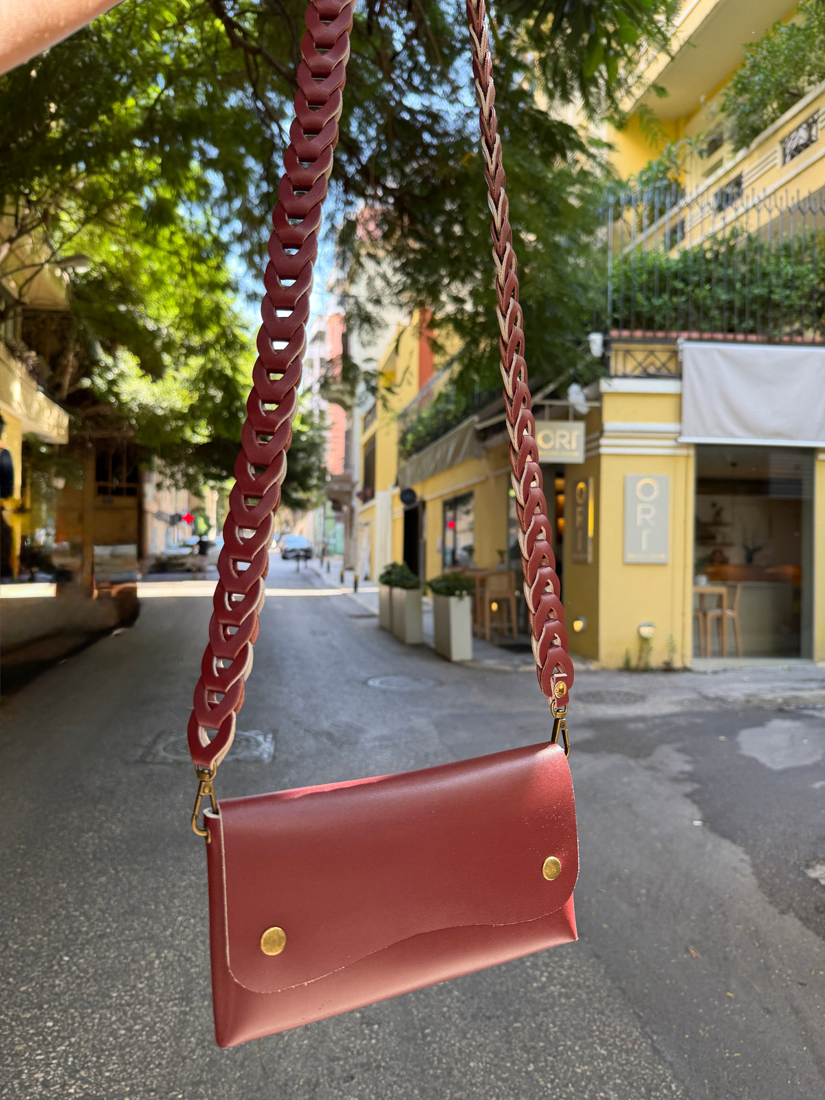 Foldable Bag - Burgundy