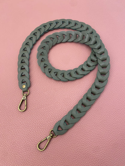 Olive Green Braided strap