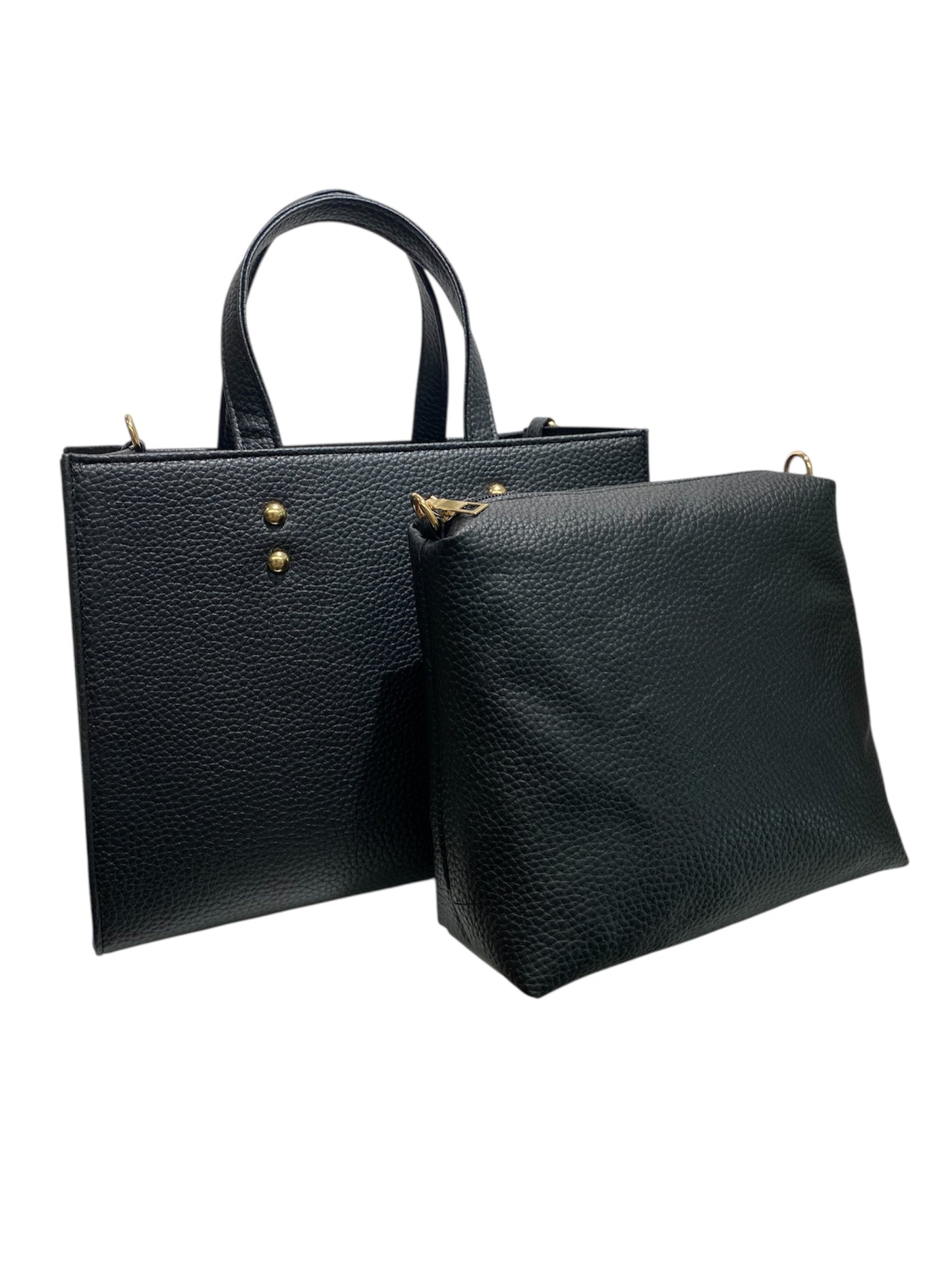 Medium Black Tote