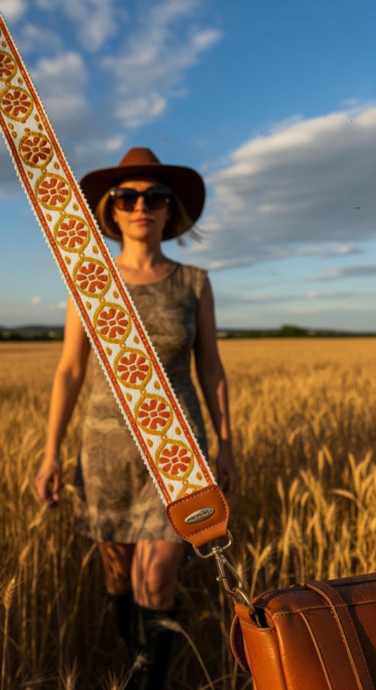 Orange Floral Pattern