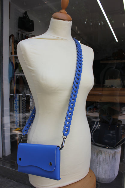 Foldable leather bag