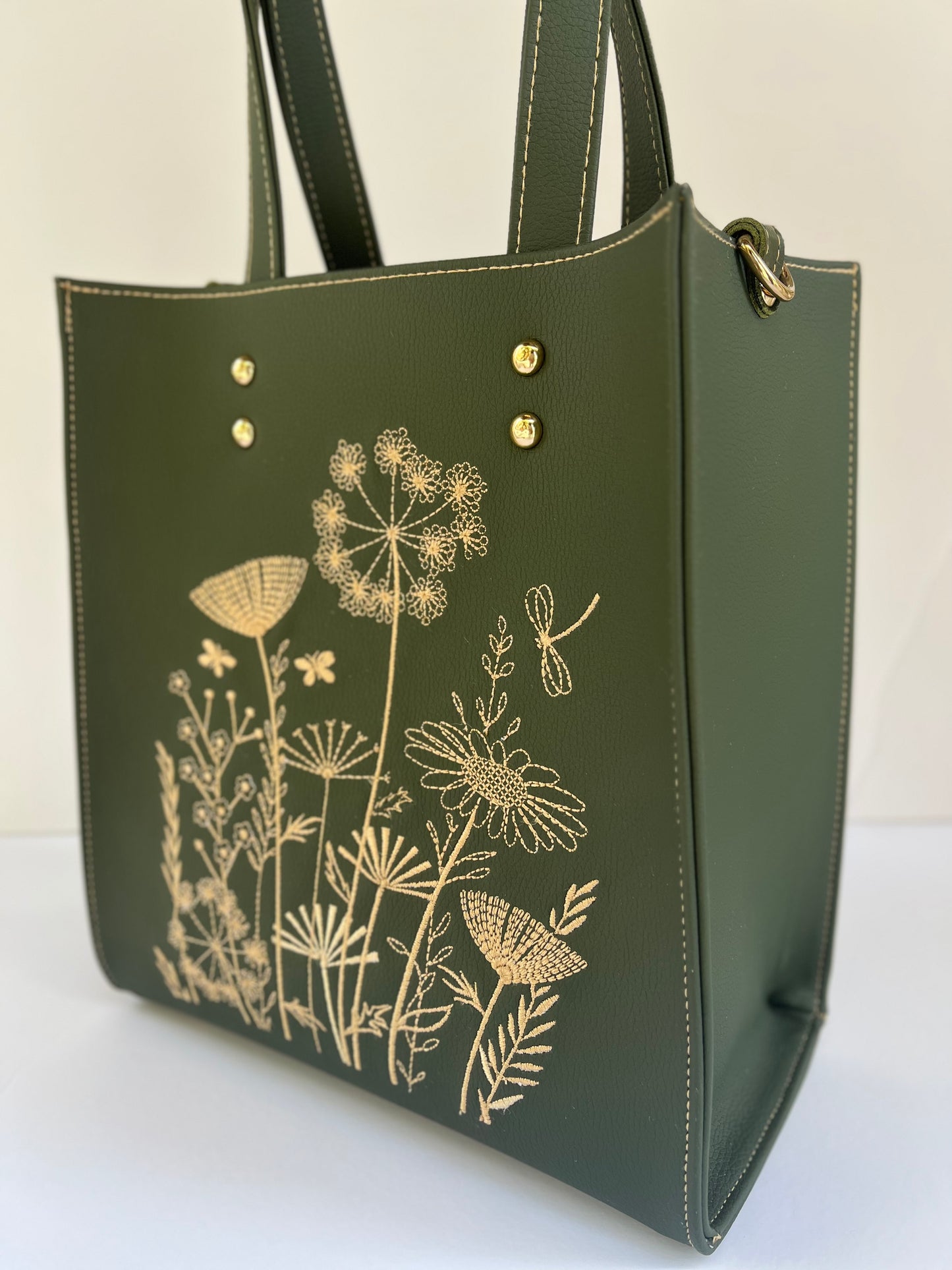 Khaki Bloom Bag