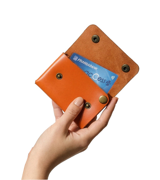 Foldable card wallet