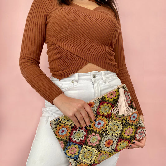 Floral Pouch